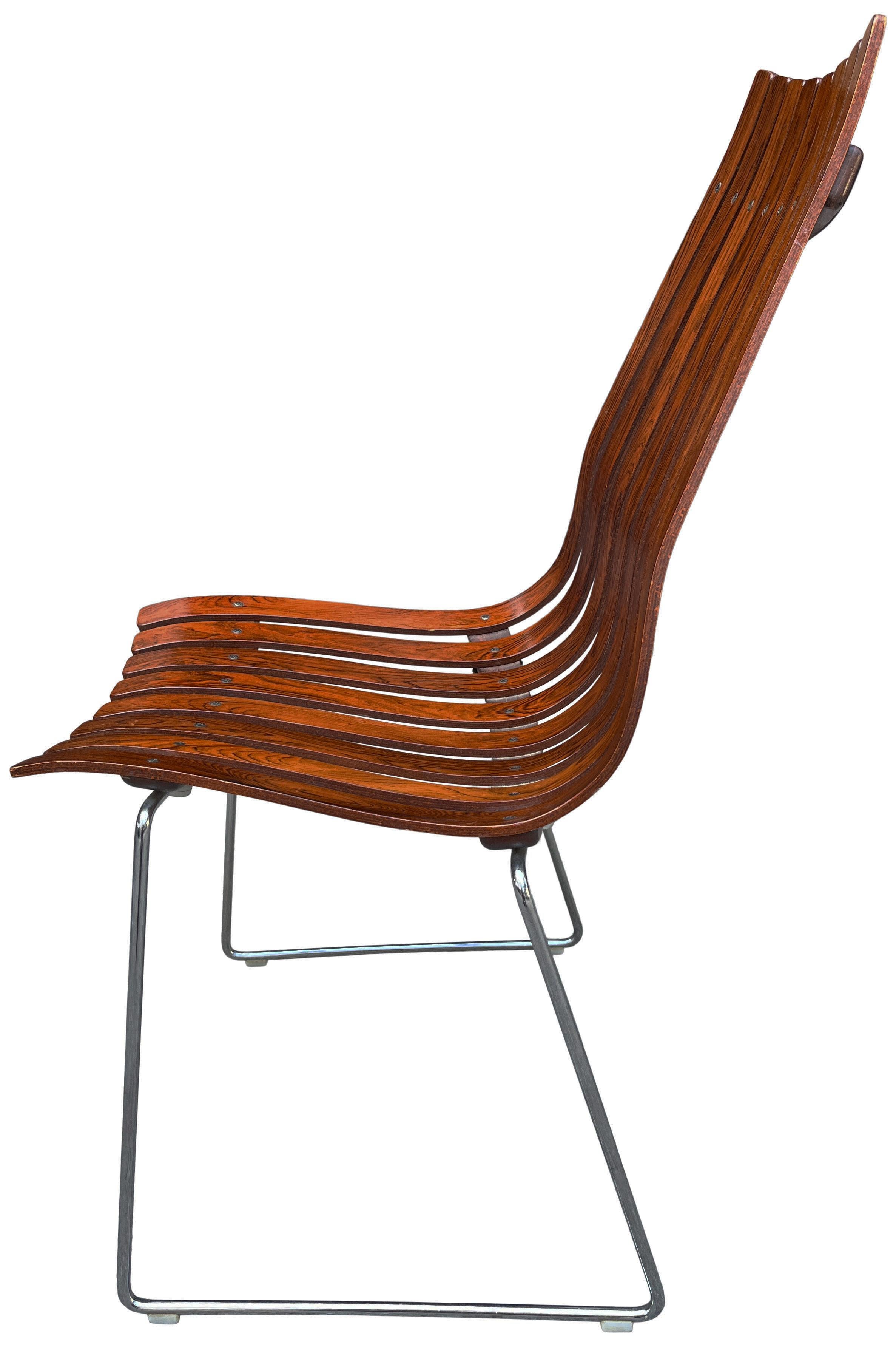 Midcentury Scandia Chairs by Hans Brattrud for Hove Mobler For Sale 2