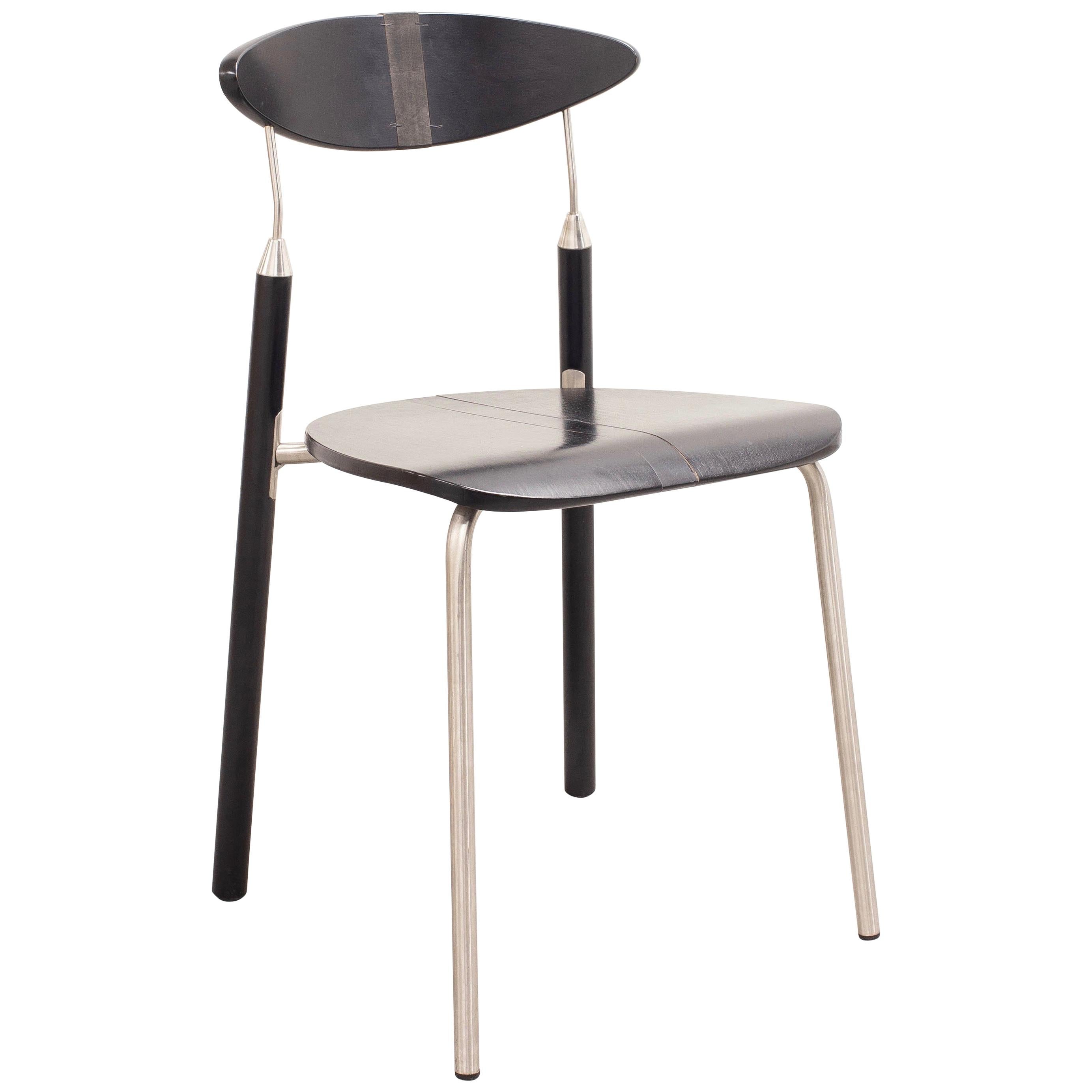 Midcentury Scandinavian Chair, Probably Sørlie Møbelfabrikk Workshop Prototype For Sale
