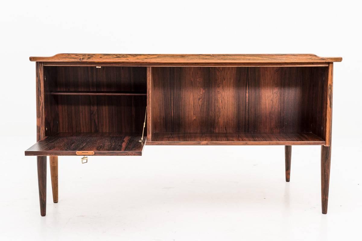 Swedish Midcentury Scandinavian Desk by Göran Strand for Lelångs Möbelfabrik