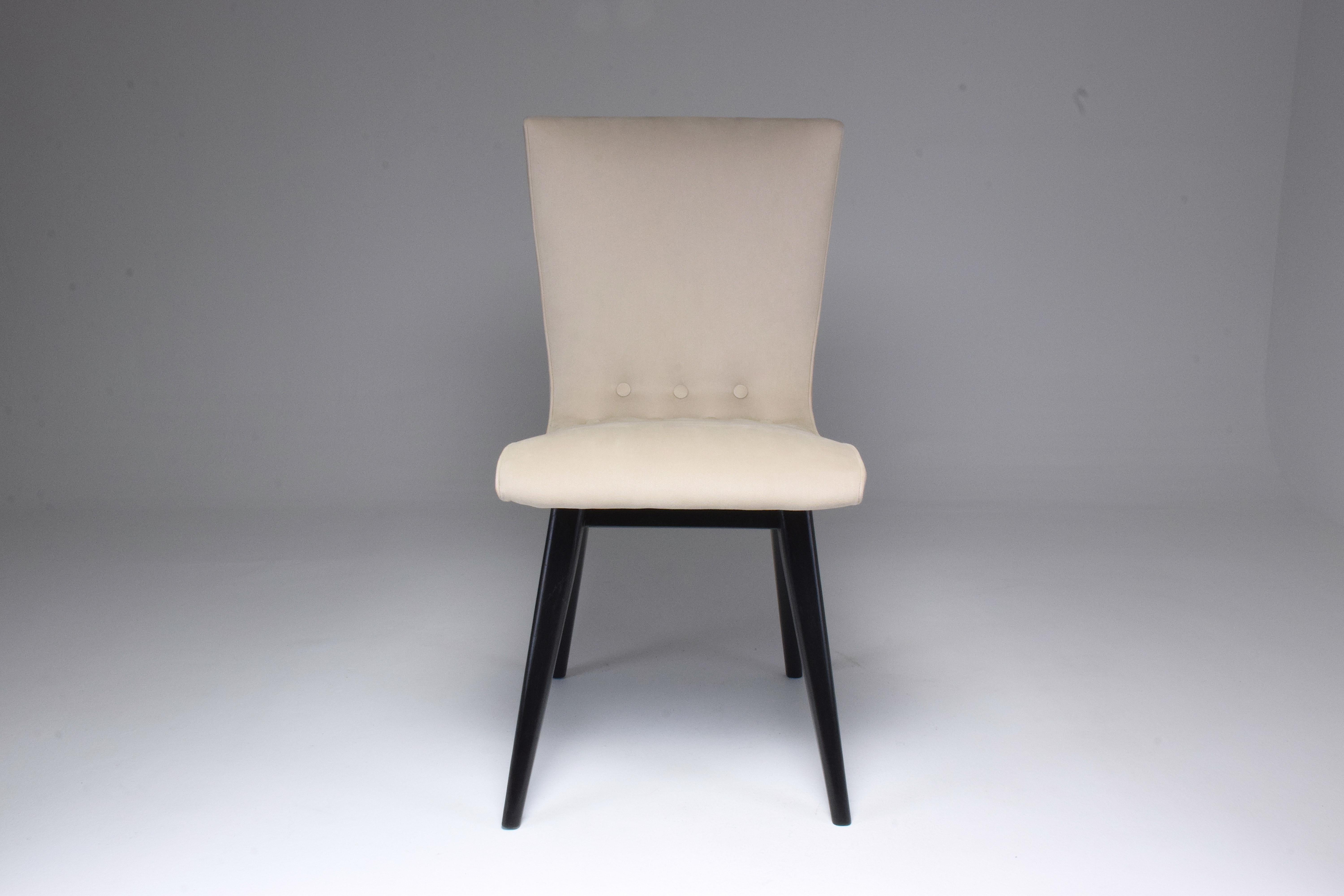 Mid-20th Century Midcentury Scandinavian Dining Chairs by CJ Van Os Culemborg, Set of Four, 1950s
