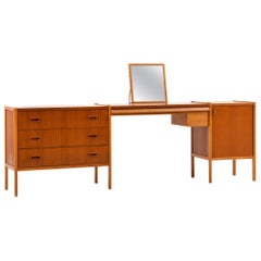 Vintage Midcentury Scandinavian Dressing Table by Bertil Fridhagen for Bodafors, 1960s