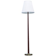 Midcentury Scandinavian Floor Lamp by Hans Bergström, Ateljé Lyktan, 1940s