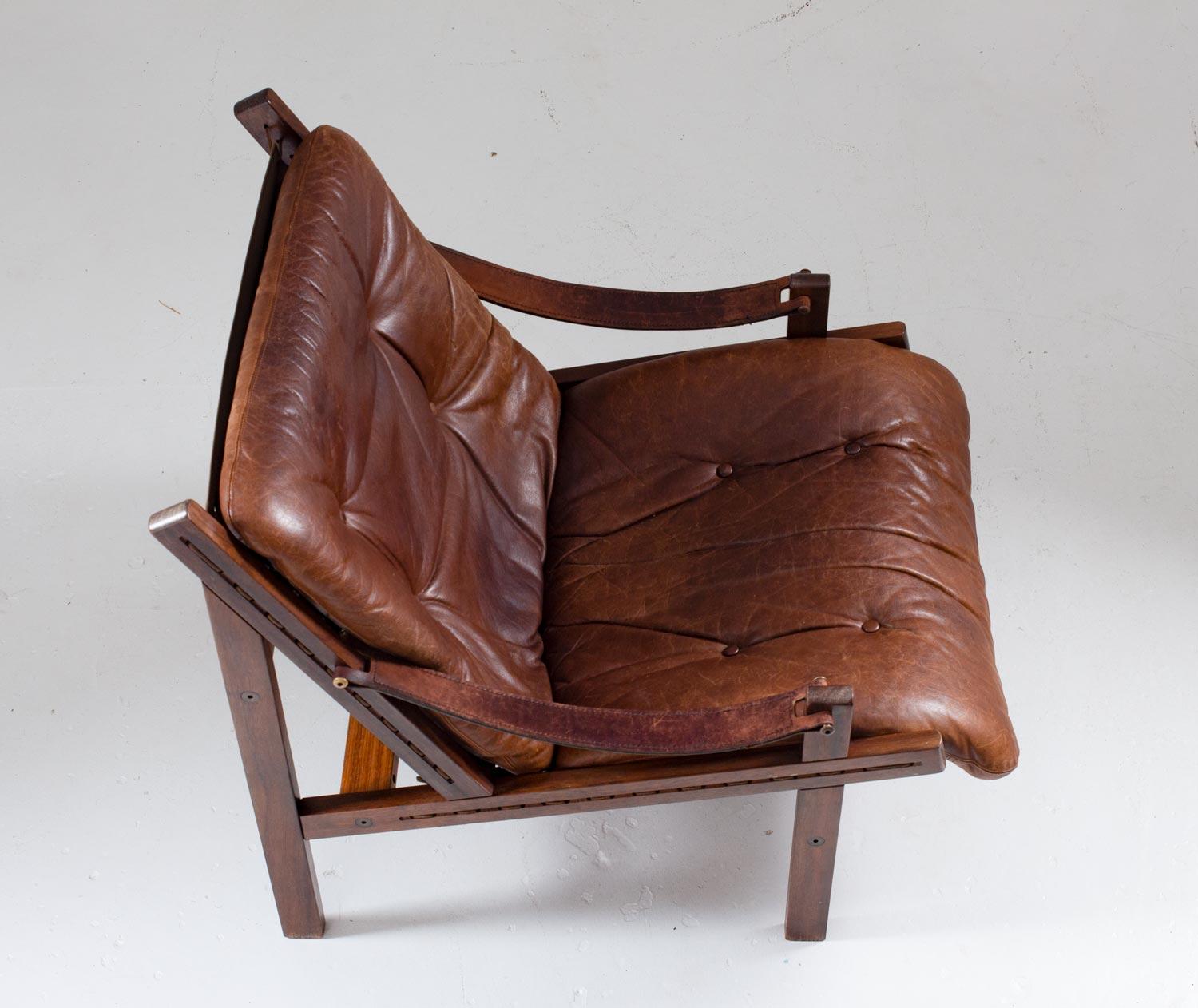 Norwegian Midcentury Scandinavian Lounge Chair 