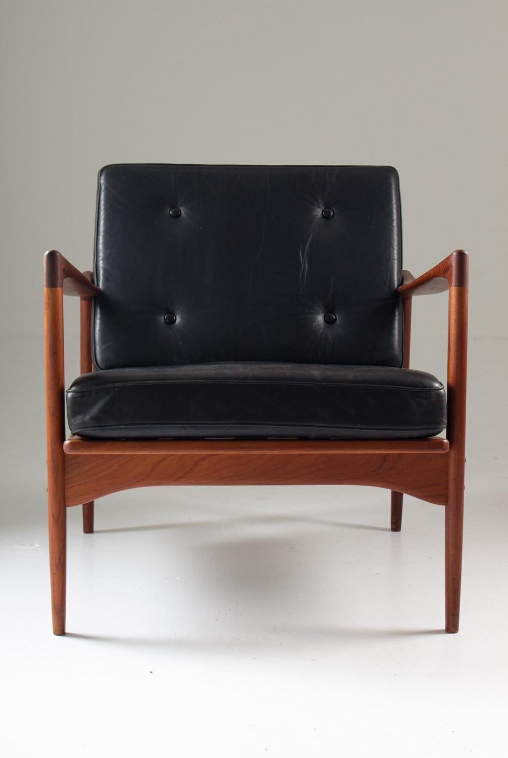 Swedish Midcentury Scandinavian Lounge Chair 