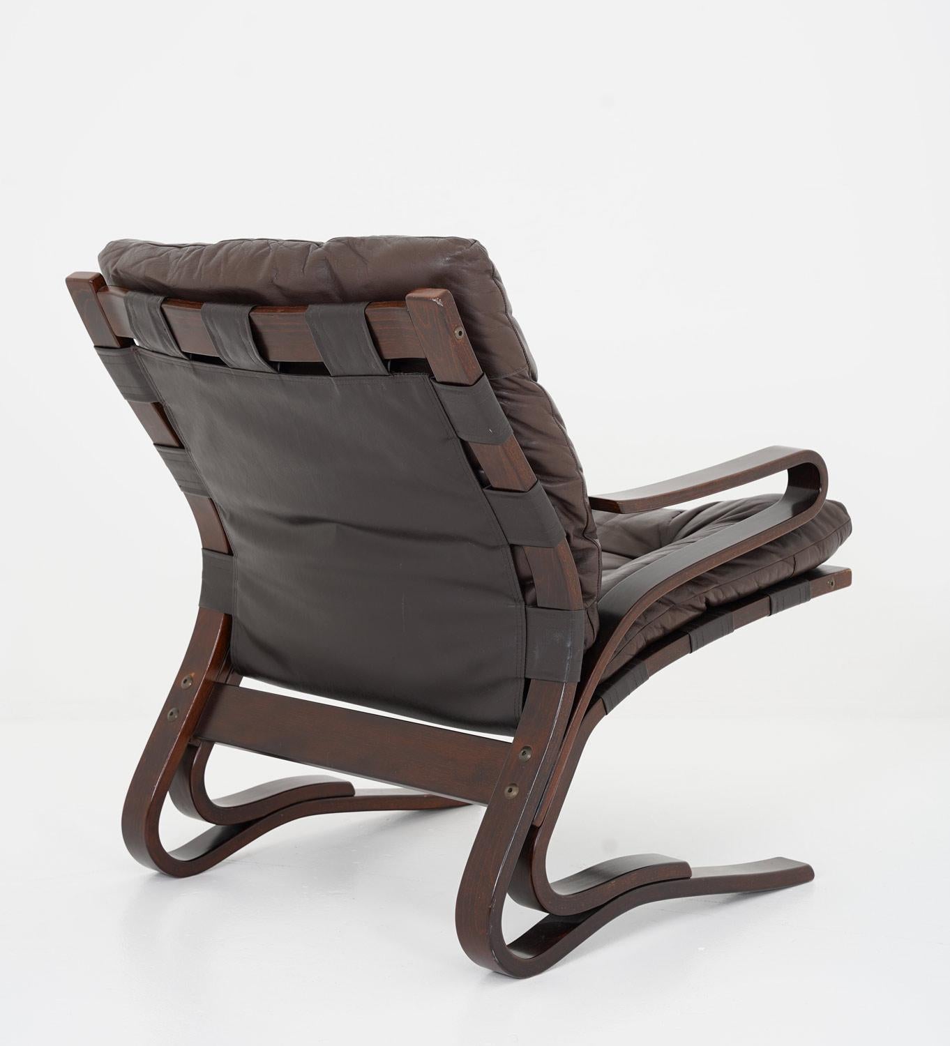 20th Century Midcentury Scandinavian Lounge Chairs 