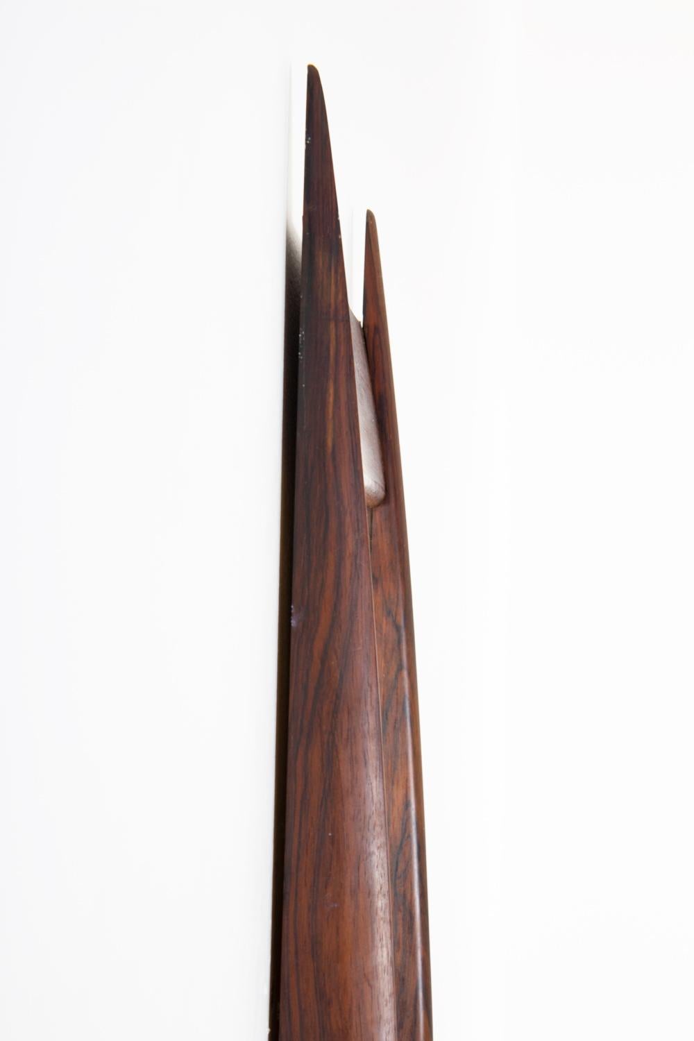 Svedese Specchio scandinavo di metà secolo di Glas & Trä in vendita