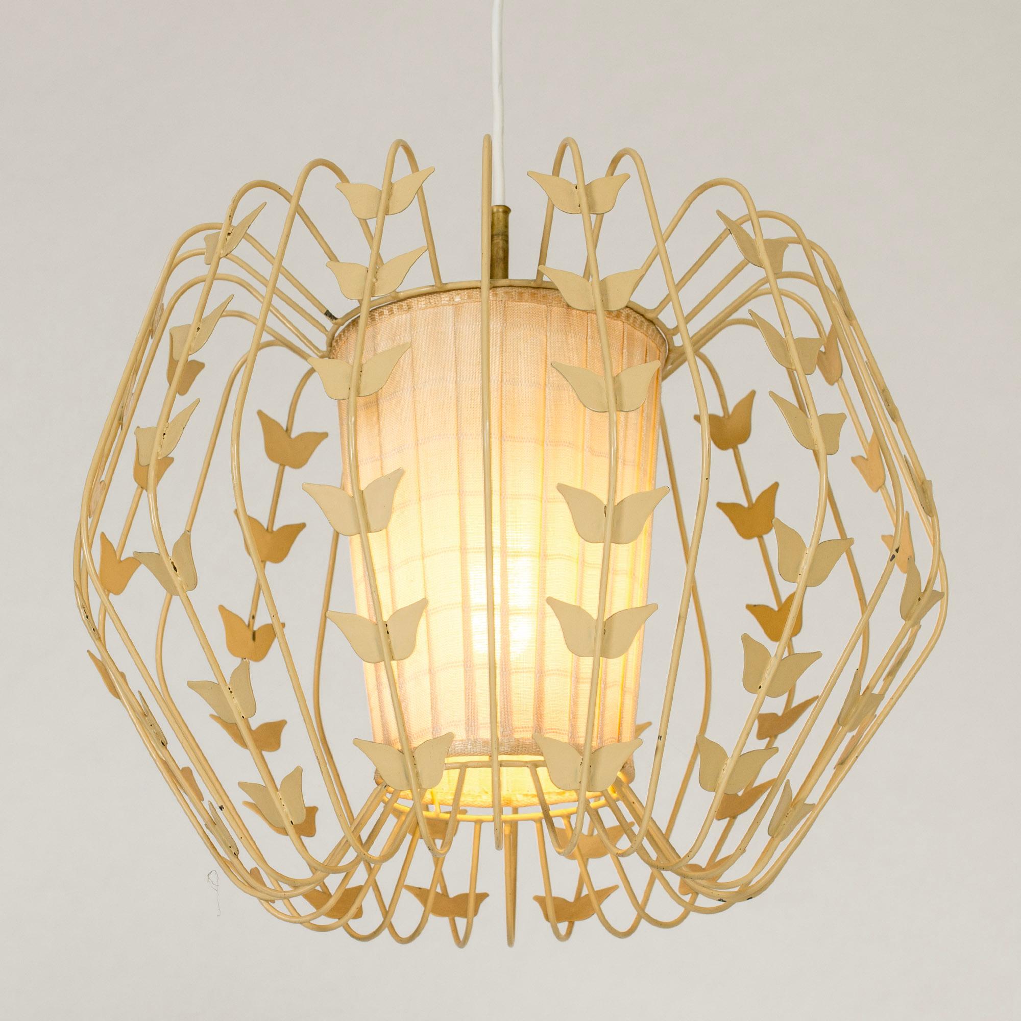 Scandinavian Modern Midcentury Scandinavian Pendant Lamp by Hans Bergström, Sweden, 1950s