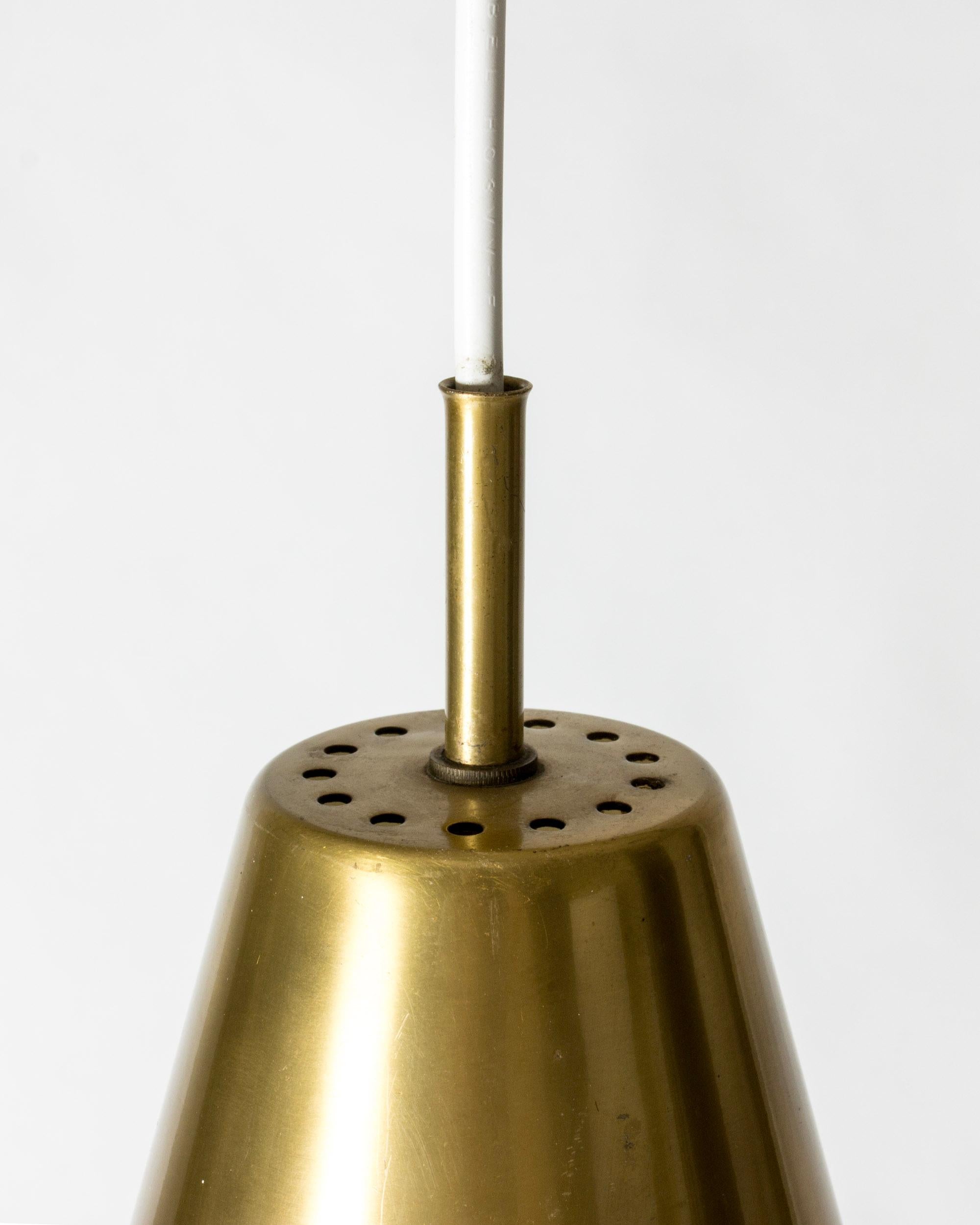 Lampada a sospensione scandinava del Medioevo di Hans Bergström, Svezia, anni '50 In condizioni buone in vendita a Stockholm, SE