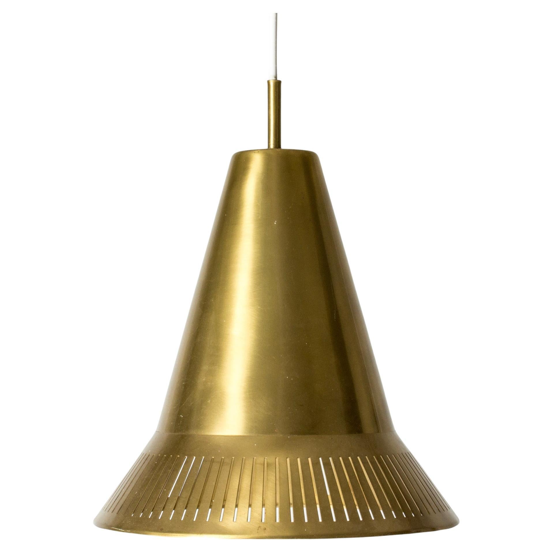 Skandinavische Pendelleuchte aus der Jahrhundertmitte von Hans Bergström, Schweden, 1950er Jahre
