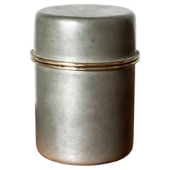 Midcentury Scandinavian Pewter jar by Estrid Ericson, Svenskt Tenn, Sweden, 1954 Midcentury Scandinavian Pewter jar by Estrid Ericson, Svenskt Tenn, Sweden, 1954