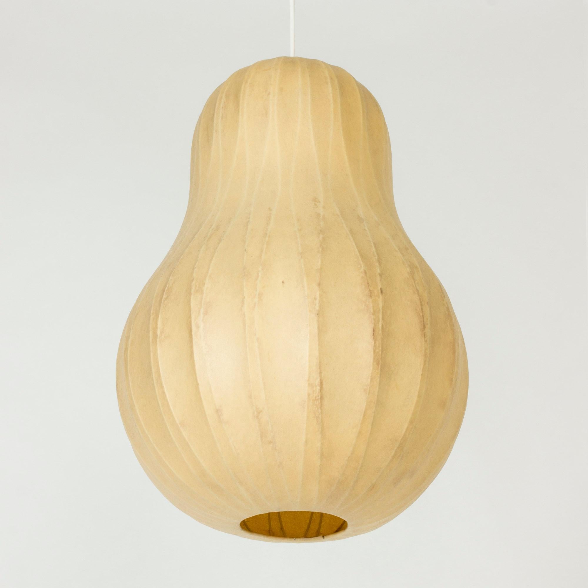 Swedish Mid-Century Scandinavian Resin Cocoon Lamp by Hans Bergström, Sweden, 1950s For Sale