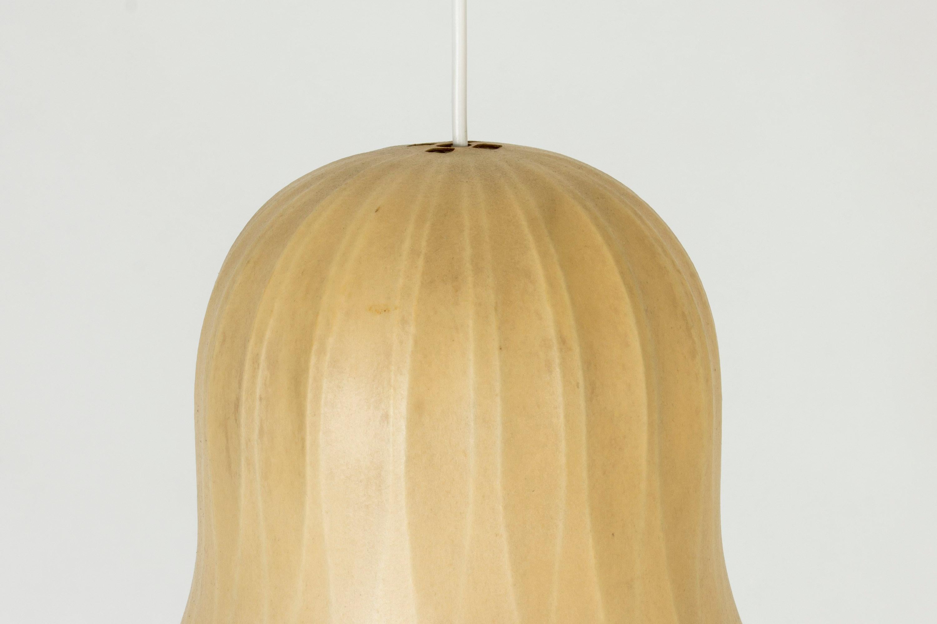 Mid-Century Scandinavian Resin Cocoon Lamp by Hans Bergström, Sweden, 1950s In Good Condition For Sale In Stockholm, SE