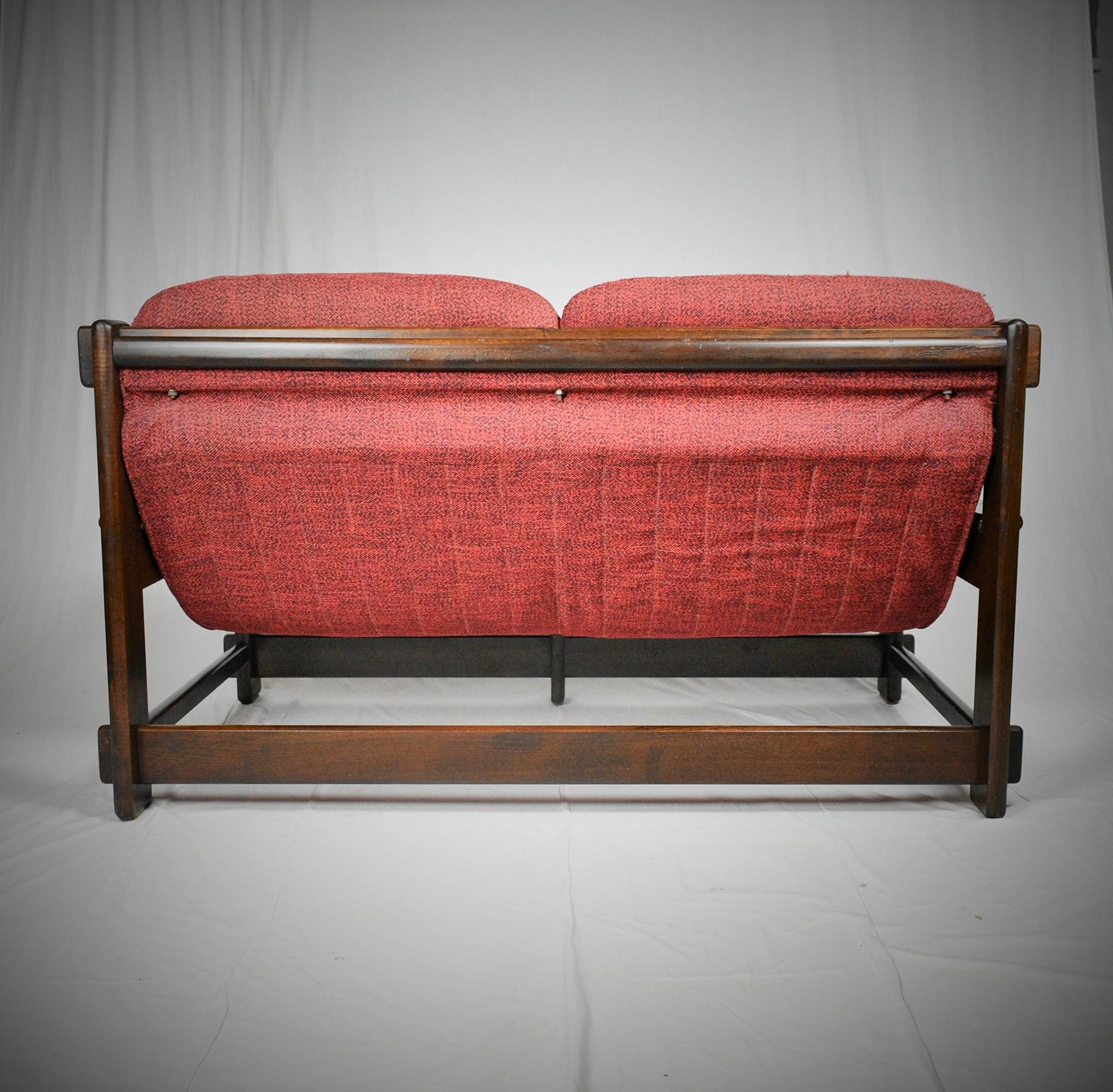 Midcentury Scandinavian Sofa, 1968s For Sale 6