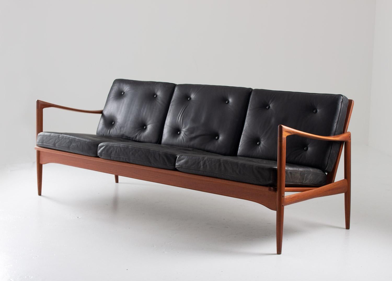 A three-seat sofa model 