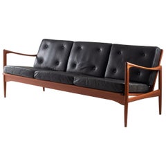 Midcentury Scandinavian Sofa "Kandidaten" by Ib Kofod Larsen