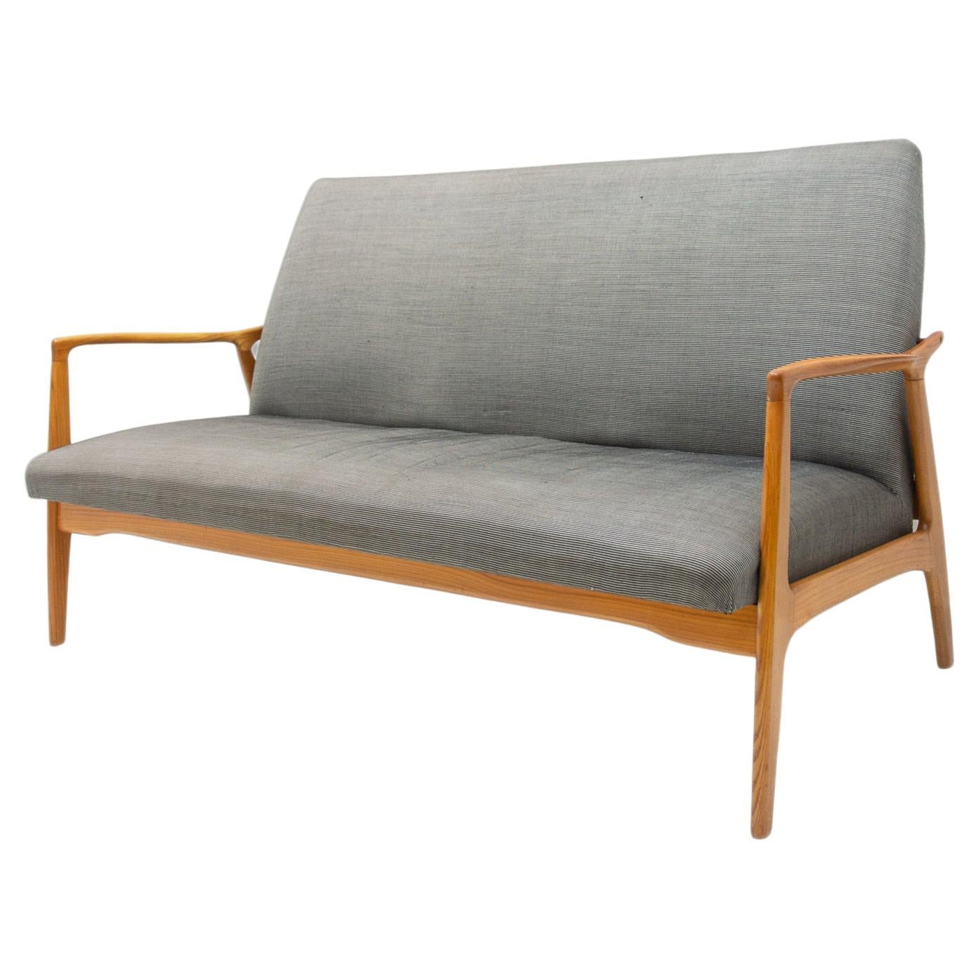 Midcentury Scandinavian Style Sofa by Krásná Jizba, 1960s For Sale