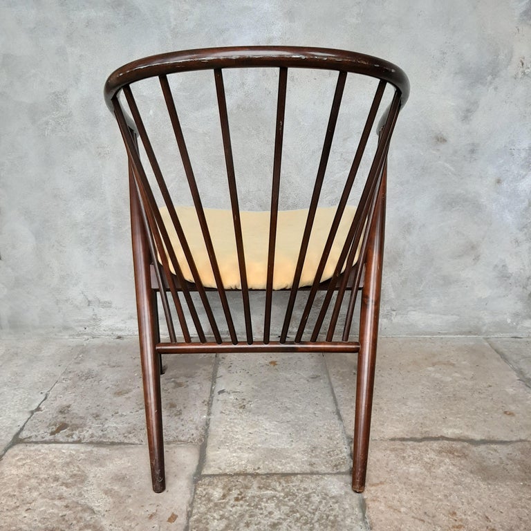 Scandinavian Modern Midcentury Scandinavian Sunfeather Chair by Sonna Rosen For Sale