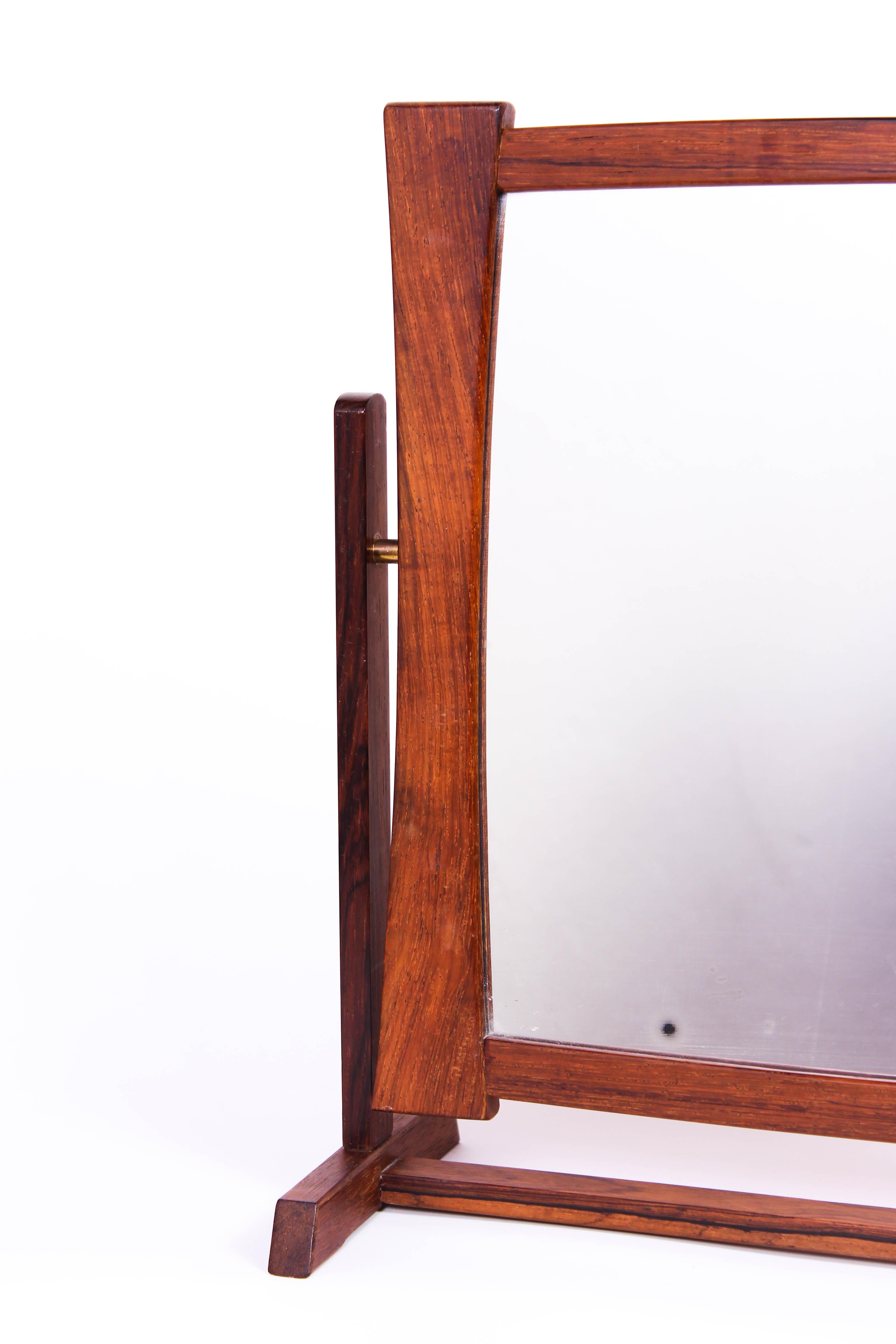 Mid-20th Century Midcentury Scandinavian Table Mirror For Sale