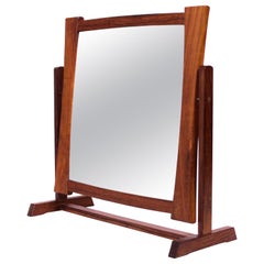 Midcentury Scandinavian Table Mirror
