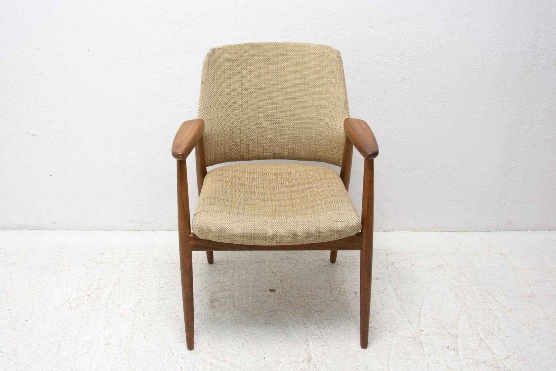 Midcentury Scandinavian Teak Office Chair, 1970's 3