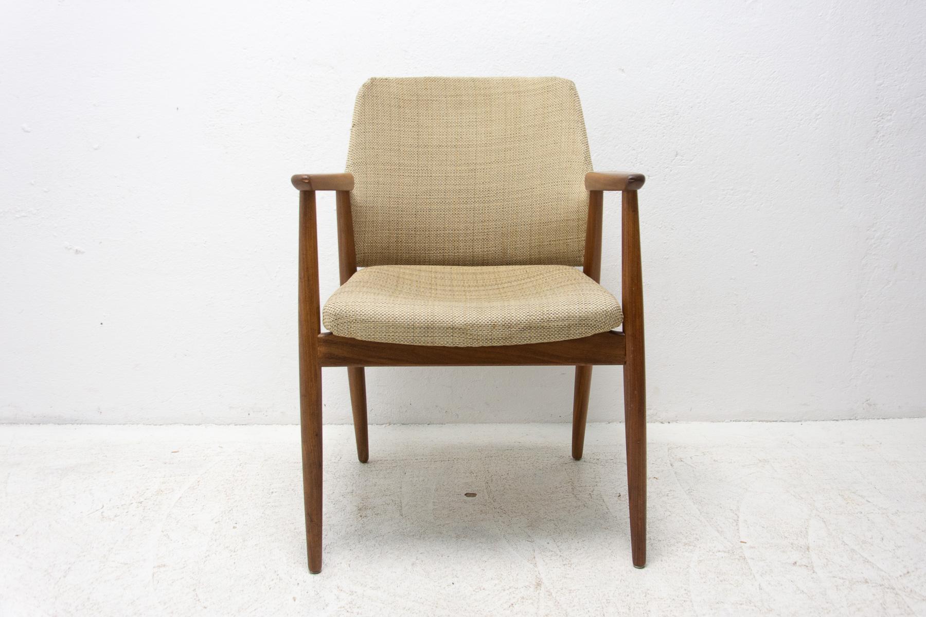 Midcentury Scandinavian Teak Office Chair, 1970's 2