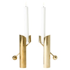Midcentury Scandinavian "Variabel" candlesticks, Pierre Forssell, Sweden