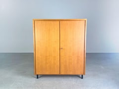 Midcentury Schrank WK Möbel Nussbaum 1960er Vintage Kommode
