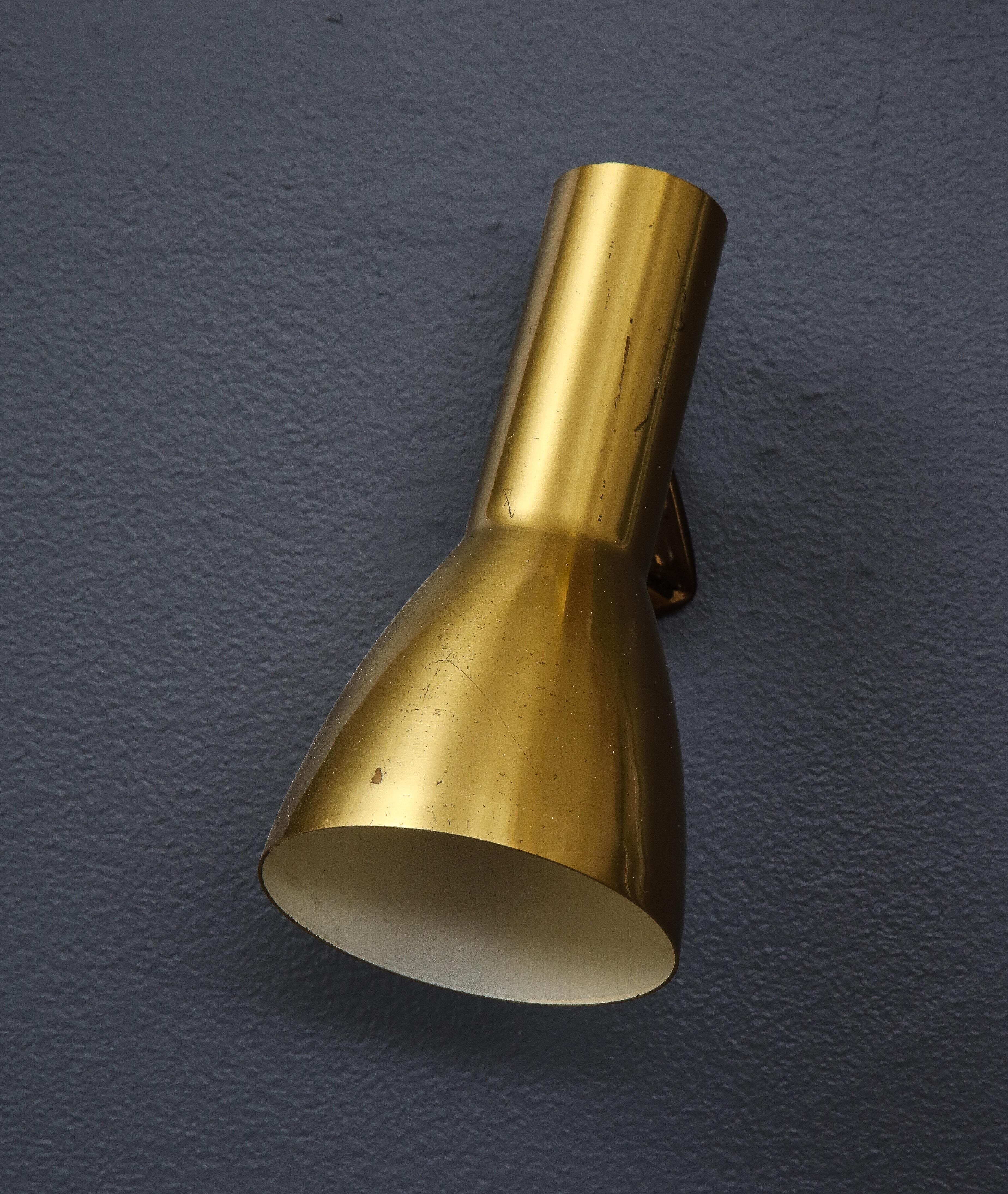 Mid-Century Modern Midcentury Sconces Attributed to Boris Jean Lacroix, France, 1960s