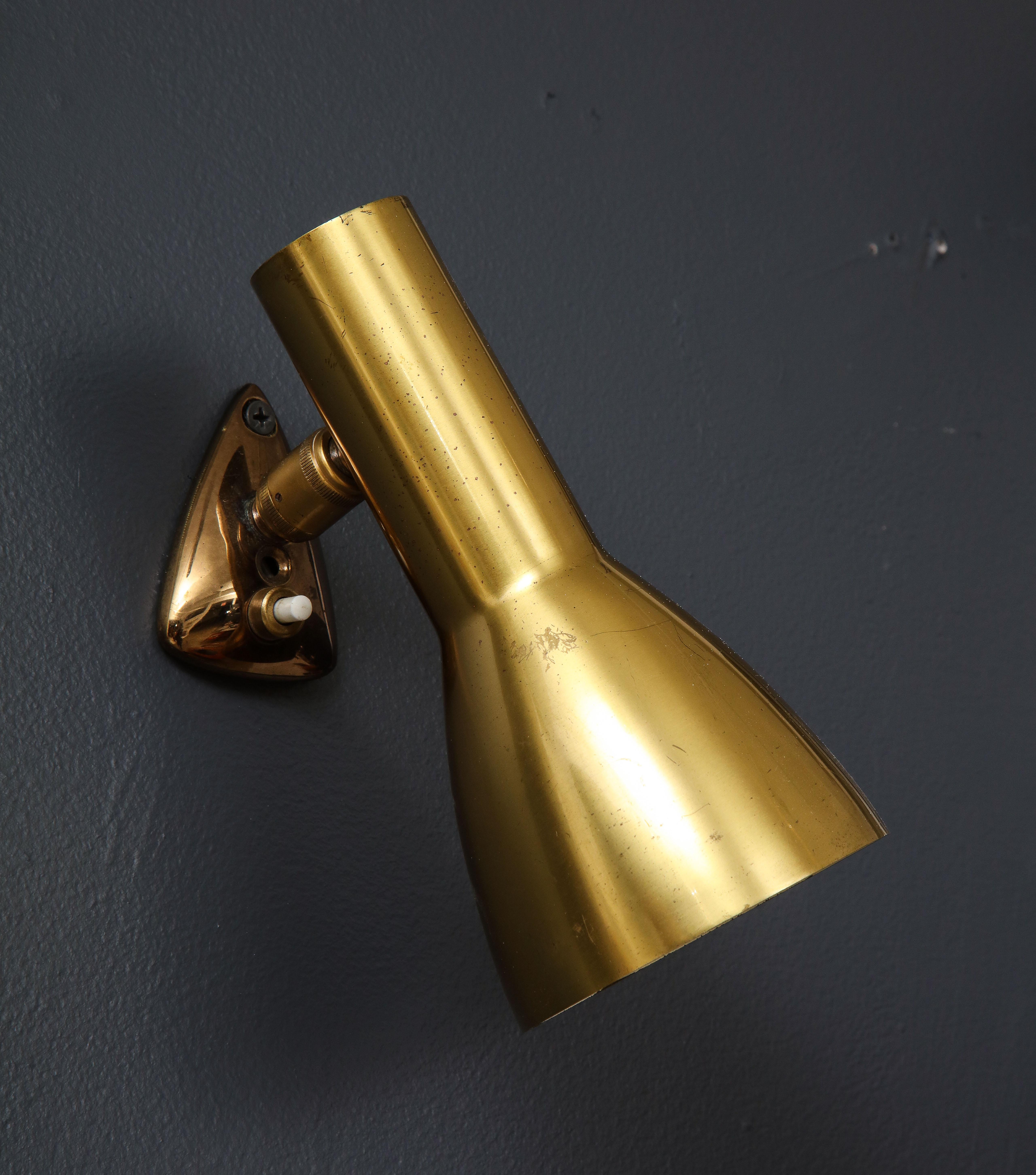 Midcentury Sconces Attributed to Boris Jean Lacroix, France, 1960s In Good Condition In New York, NY