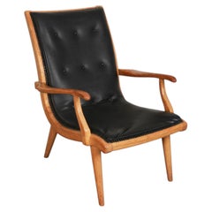 MidCentury Scoop Lounge Chair in the style of Milo Baughman