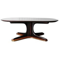 Midcentury Sculptural Dining Table by Vittorio Dassi