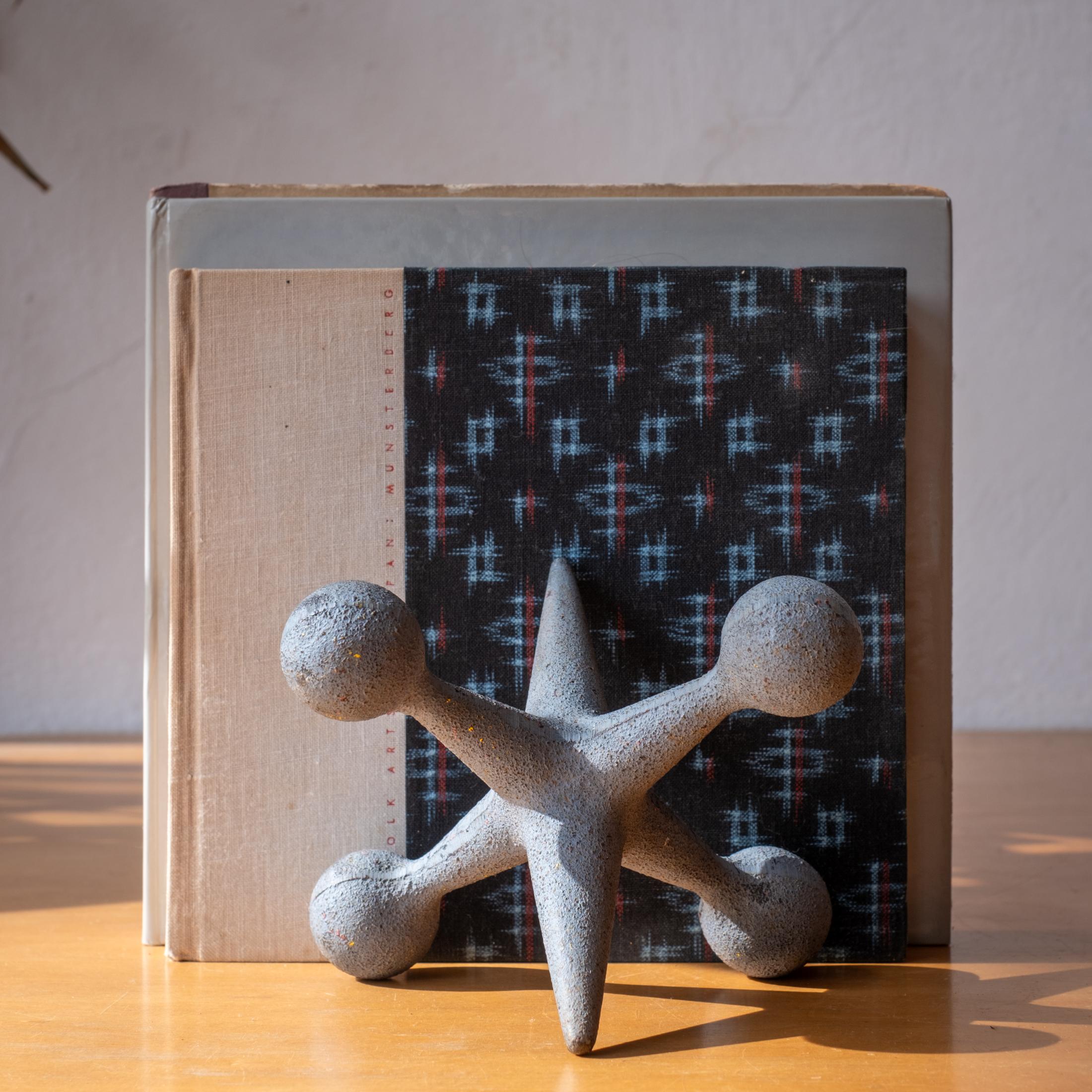 Americano Reggilibri scultorei Jacks del Midcentury di Bill Curry & Design Line in vendita