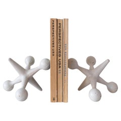 Reggilibri scultorei Jacks del Midcentury di Bill Curry & Design Line