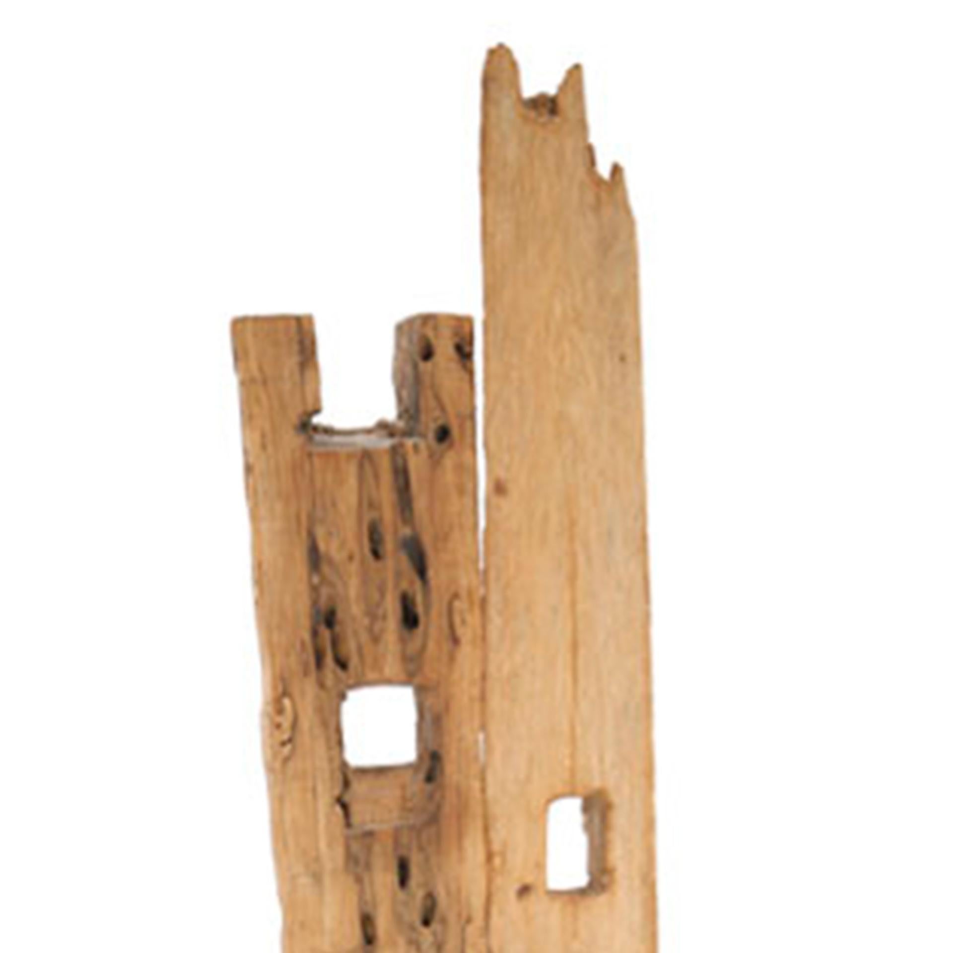 Milieu du XXe siècle Chaise française sculpturale du milieu du siècle en bois d'olivier et noyer en vente