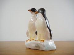 Midcentury Sculpture of Penguins, Jihokera, Czechoslovakia, 1940s
