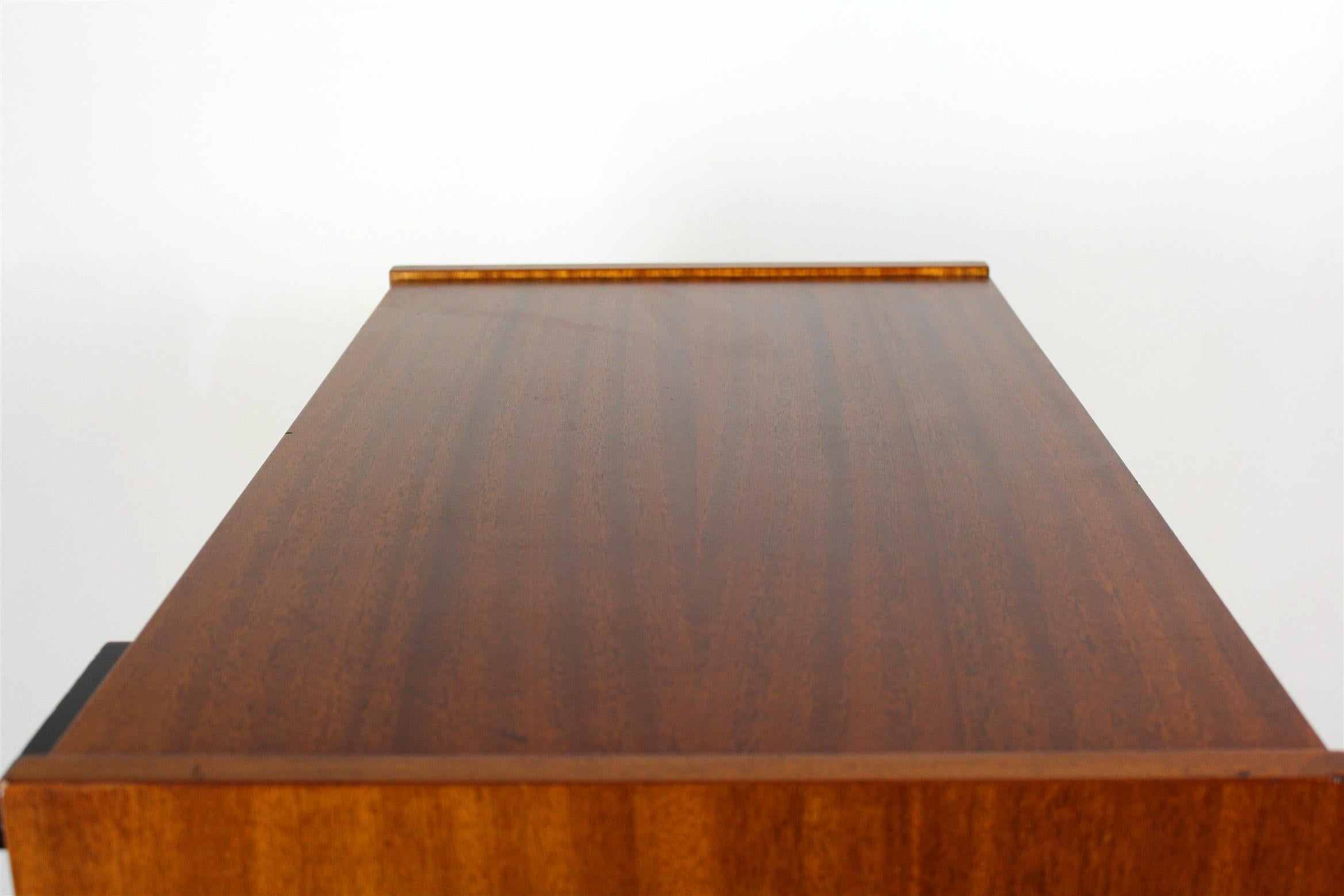 Midcentury Secretary Desk by František Mezulaník for UP Bucovice, 1960s 10