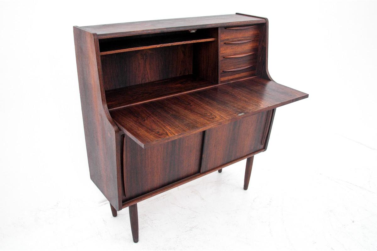 Midcentury Secretary Desk, Danish Design, 1960s In Good Condition For Sale In Chorzów, PL
