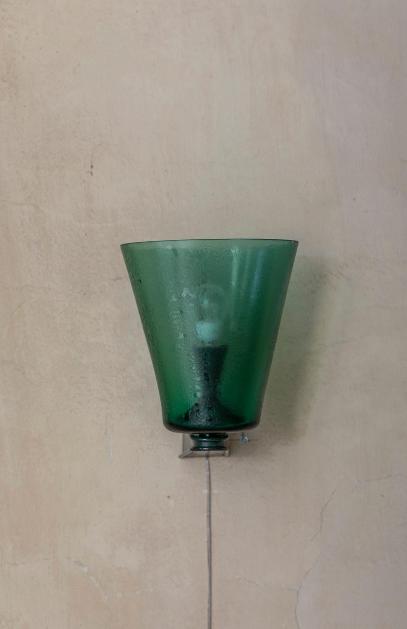 Midcentury Seguso wall light, Italy 1940  For Sale 4