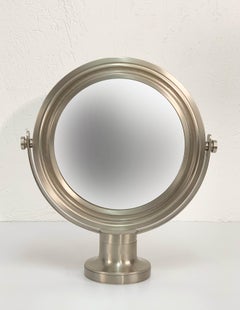 Miroir de table italien rond « Narciso » de Sergio Mazza pour Artemide, années 1960