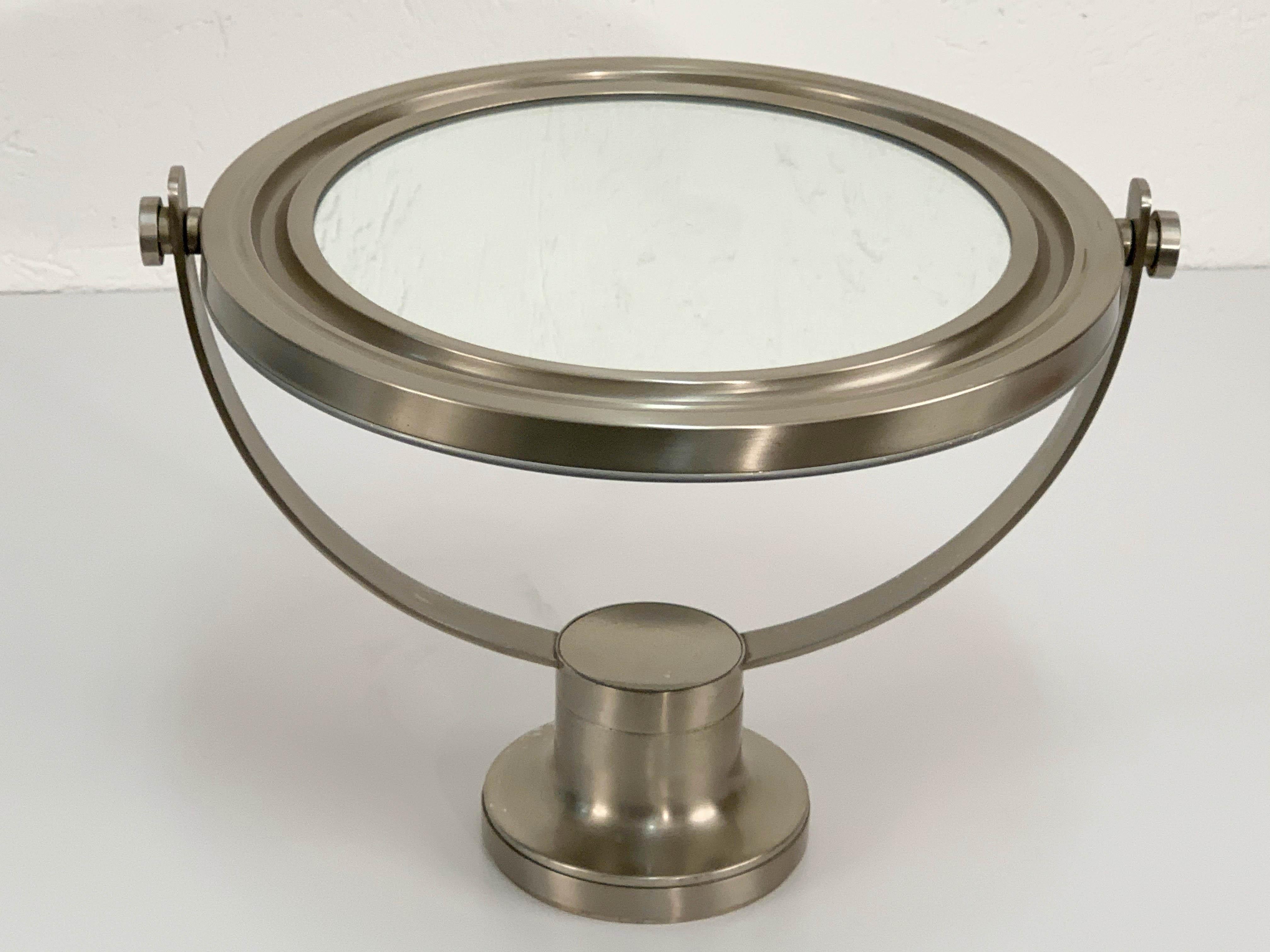 Miroir de table italien rond « Narciso » de Sergio Mazza pour Artemide, années 1960 Bon état - En vente à Roma, IT