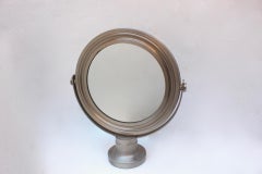 Midcentury Sergio Mazza Round Table Mirror for Artemide, 1976