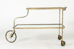 Midcentury Serving Cart by Josef Frank, Svenskt Tenn, Sweden, 1950s