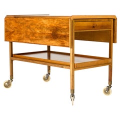 Servierwagen aus der Mitte des Jahrhunderts von Josef Frank, Svenskt Tenn, Schweden, 1950er Jahre