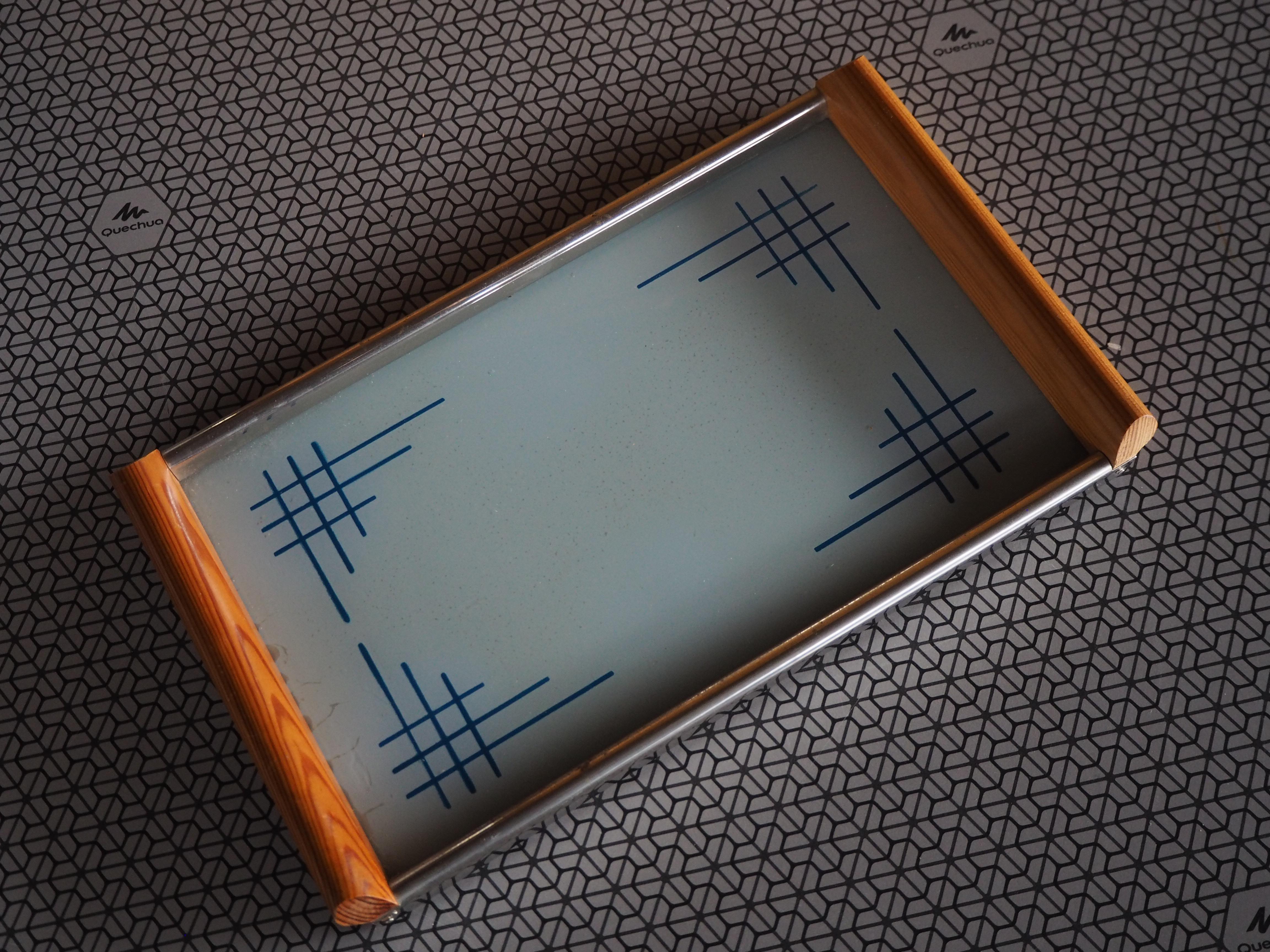 Bandeja de servir de mediados de siglo, Europa, años 50 en venta 3