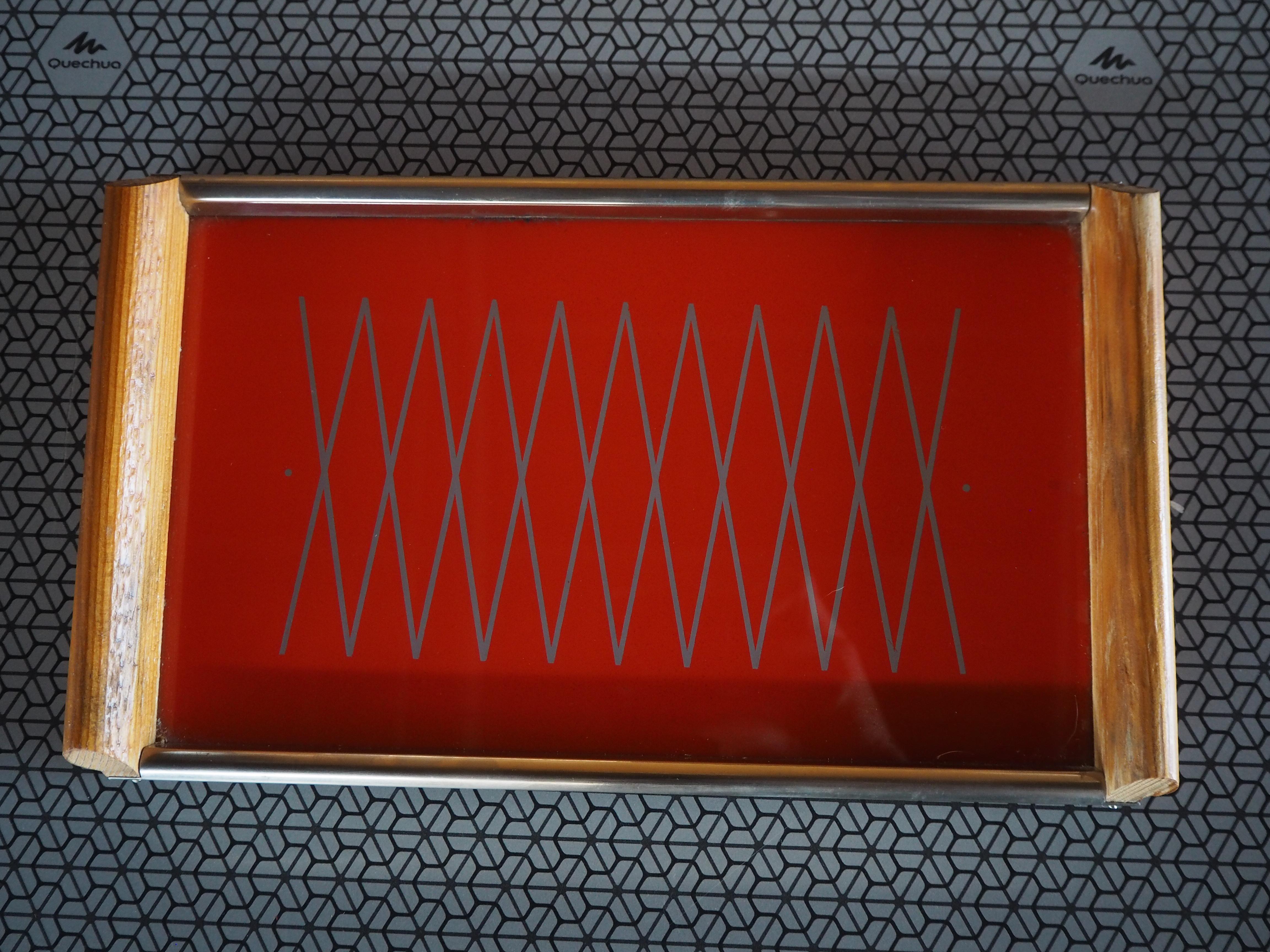 Midcentury Serving Tray, Europe, 1950s For Sale 4
