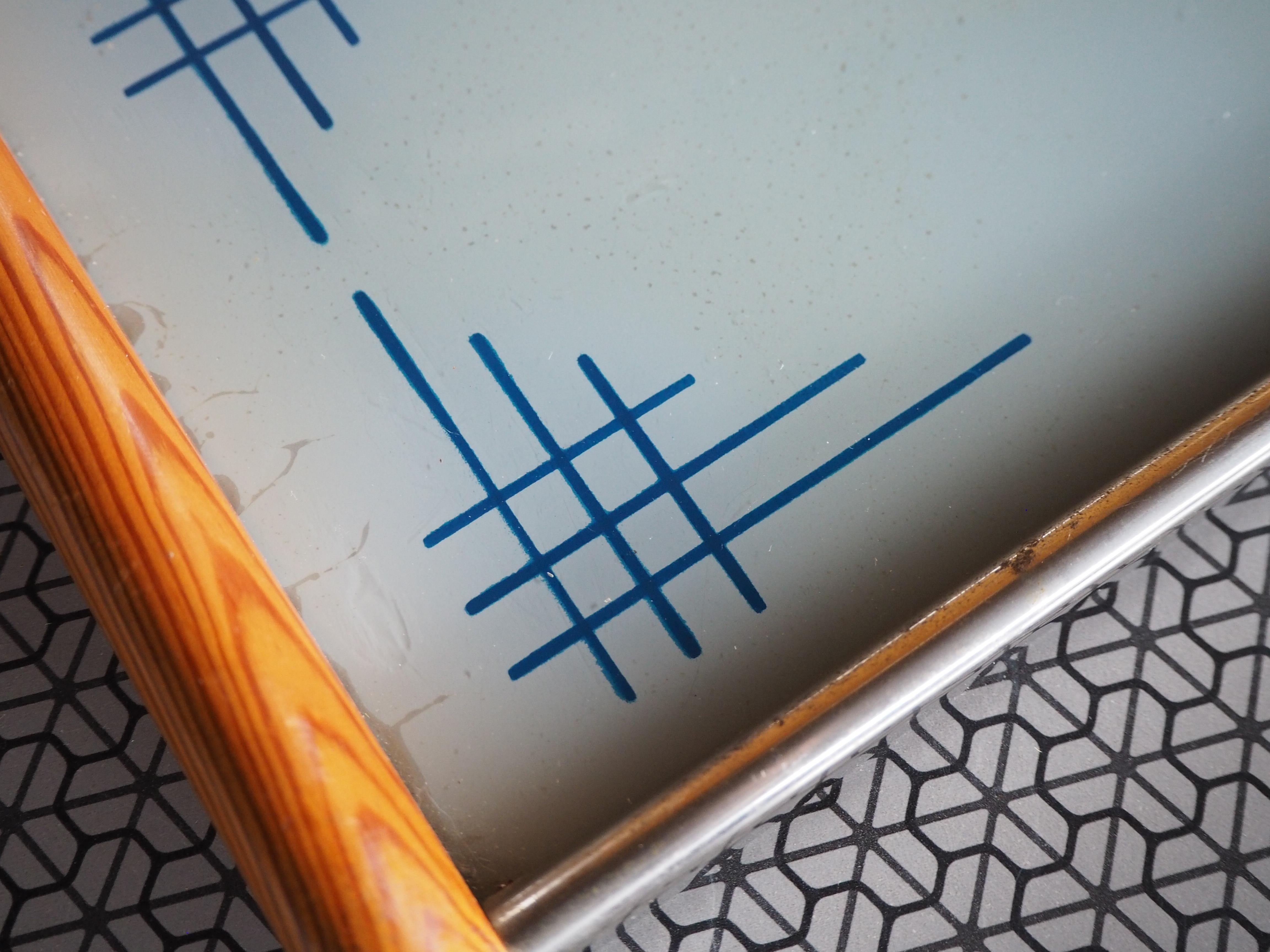 Bandeja de servir de mediados de siglo, Europa, años 50 en venta 4