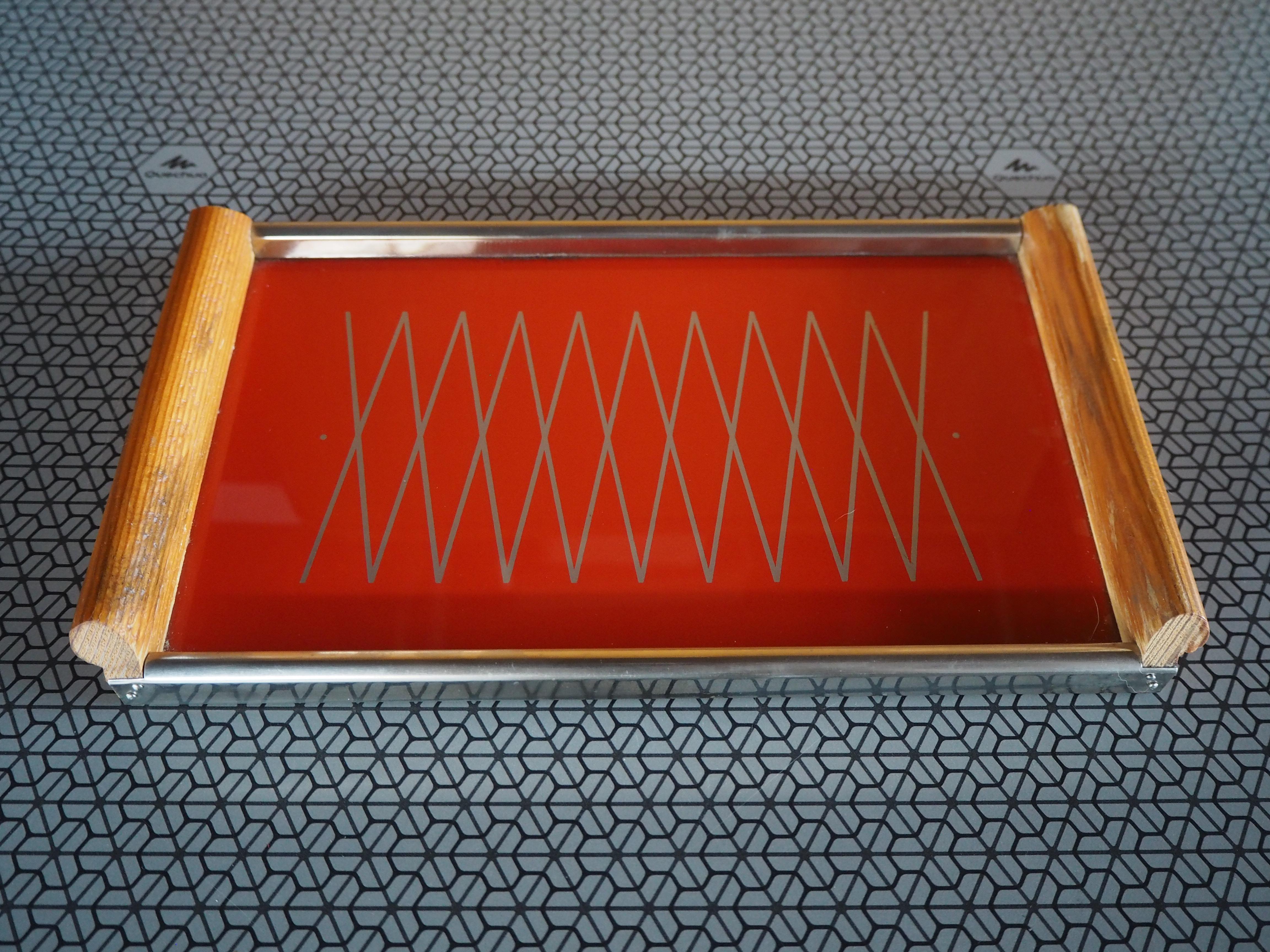 Midcentury Serving Tray, Europe, 1950s For Sale 6