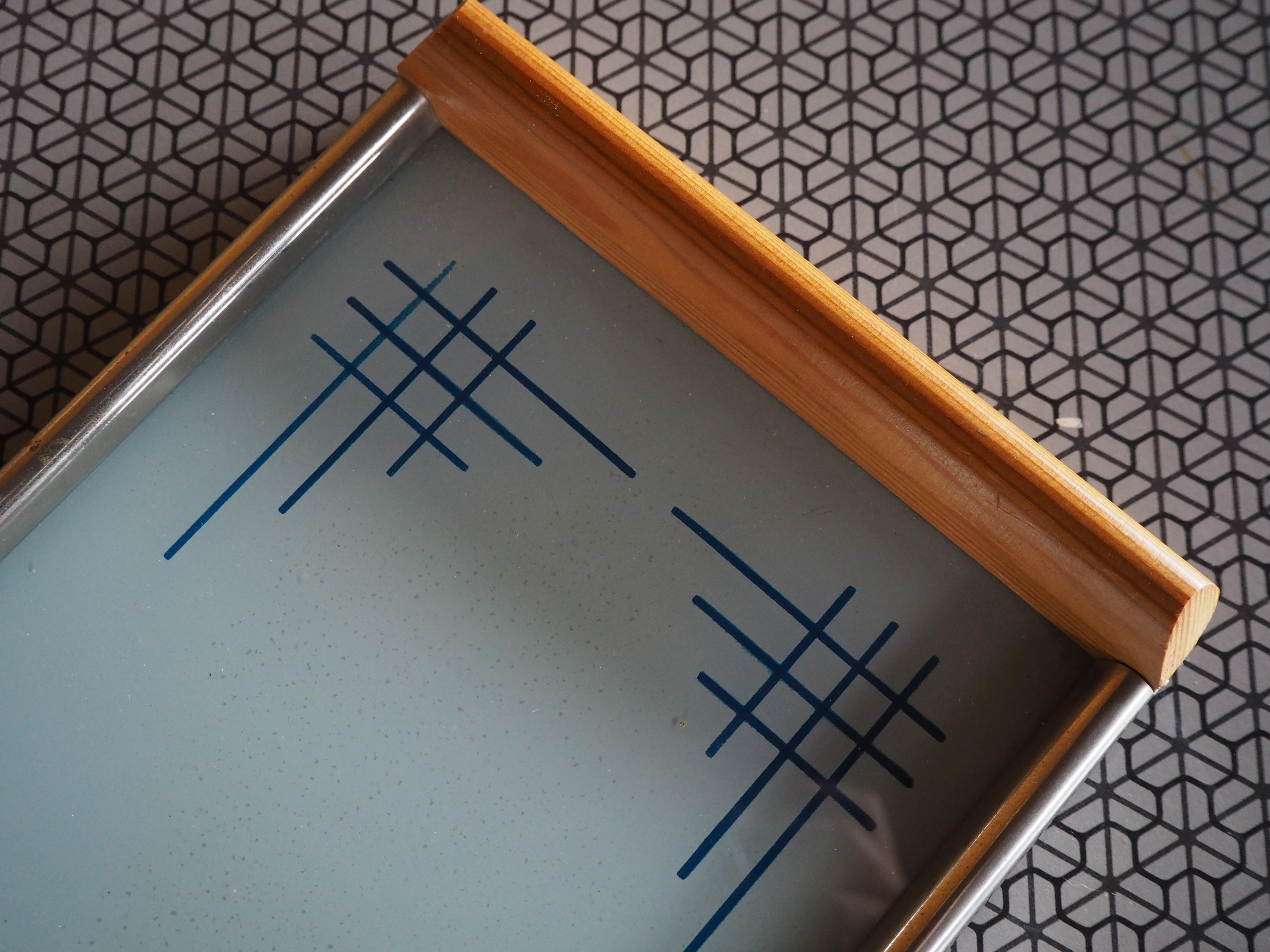 Bandeja de servir de mediados de siglo, Europa, años 50 en venta 6