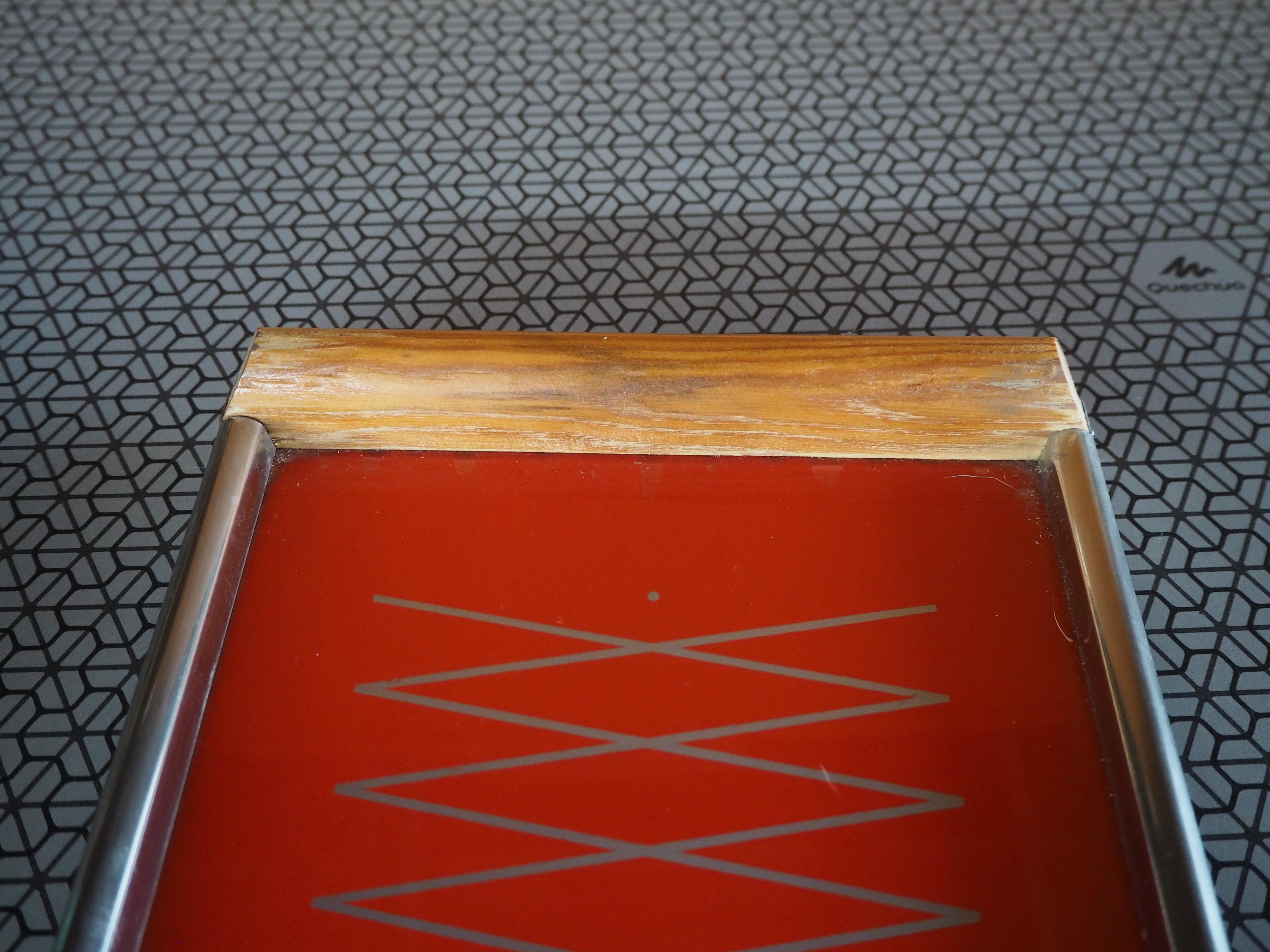 Midcentury Serving Tray, Europe, 1950s For Sale 7