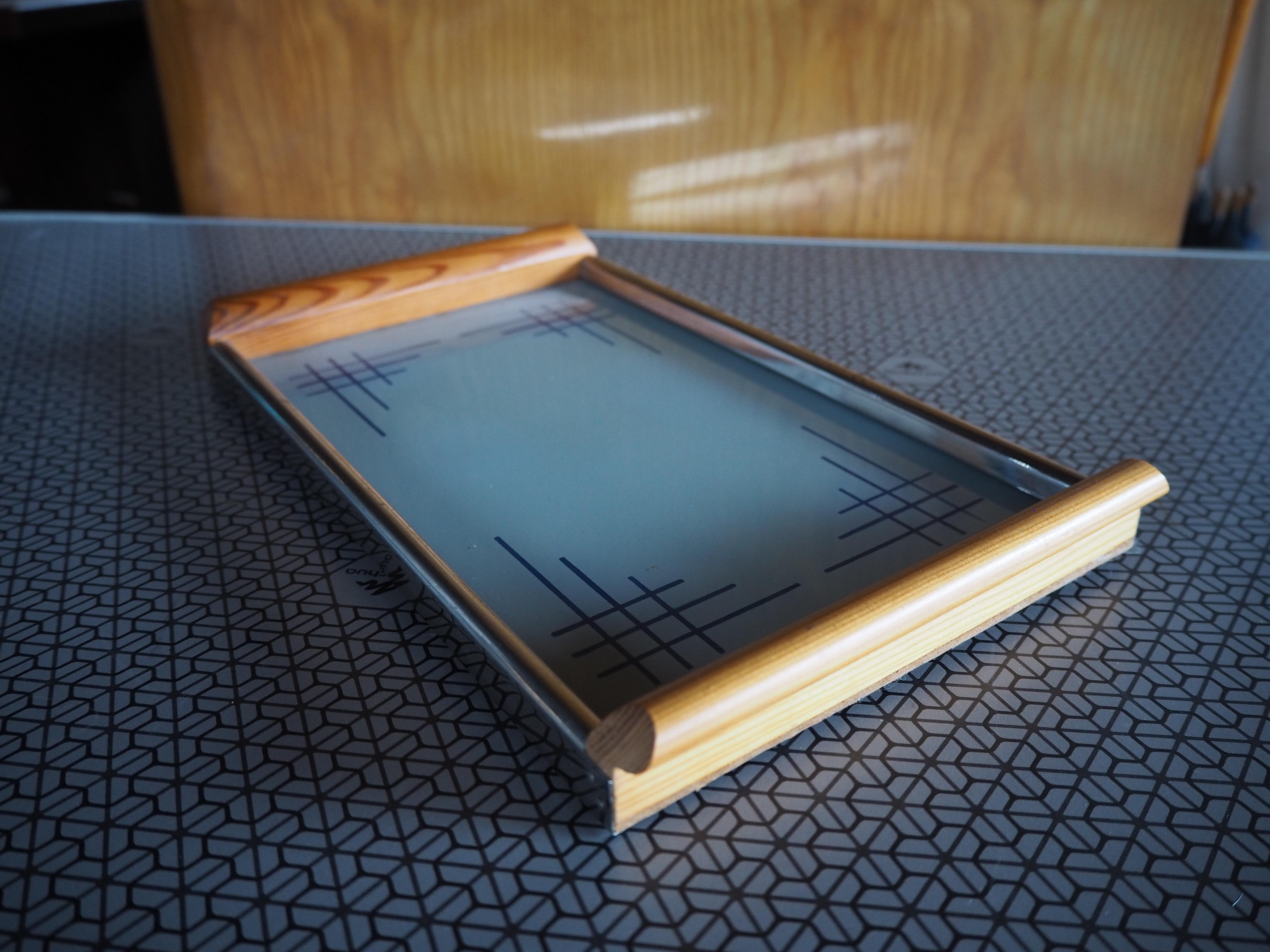 Bandeja de servir de mediados de siglo, Europa, años 50 en venta 8